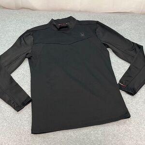 Spyder Mens Pullover Active Top Medium Longsleeve Athletic Running ProW B